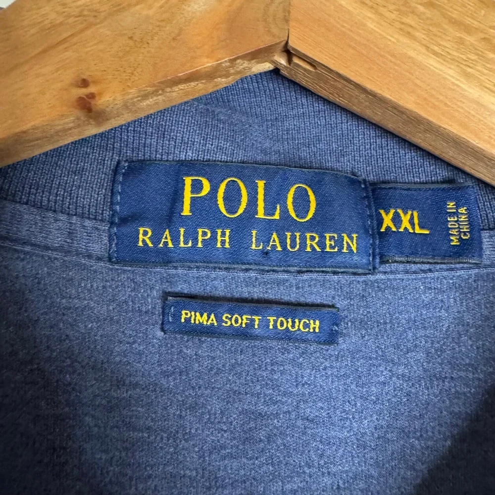 Polo Ralph Lauren Men's Pima Soft Touch Polo Shirt Blue XXL